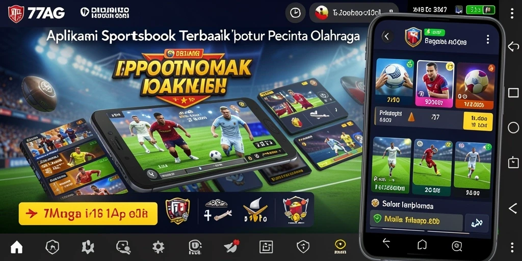 Tampilan utama <strong>77AG</strong> saat taruhan olahraga langsung.
