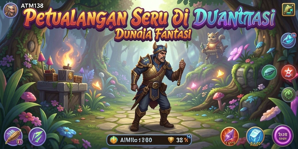 Gameplay menarik dalam <strong>ATM138</strong> yang menampilkan eksplorasi dunia petualangan.