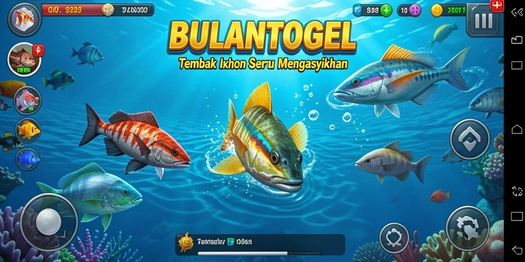 Tampilkan aksi seru menembak ikan di BULANTOGEL.