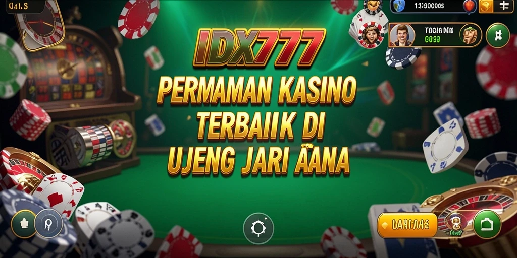 Tampilan gameplay Kasino yang mendebarkan di IDX777.